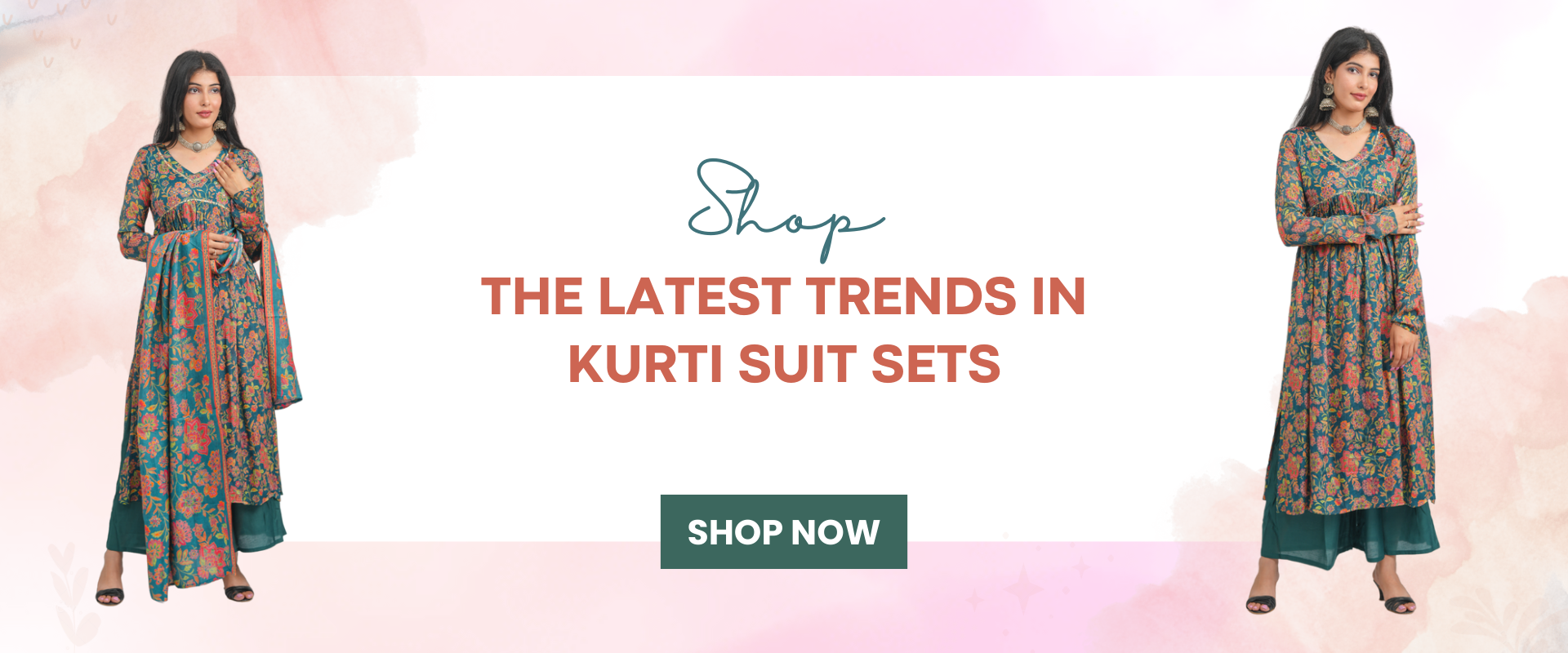 the latest trends in kurti suit sets